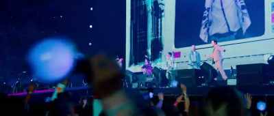 ♪ There's no such thing
As an eternal night ♪ - BTS: Permission to Dance on Stage - LA