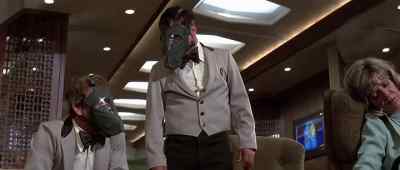 There's no time for that.
Get down to the cargo hold. - Airport '77