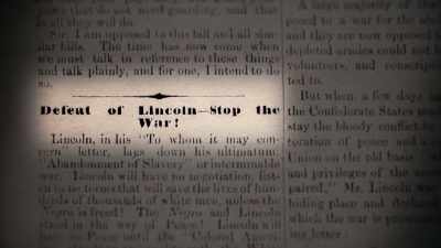 - There's no way
you're gonna win - Abraham Lincoln