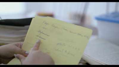 There's nothing on this side,
but here it says, - Children of the Underground