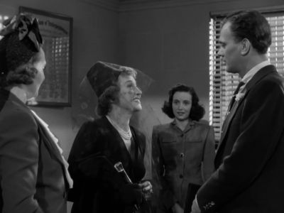There's one good thing in being a widow - Shadow of a Doubt