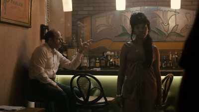 There's one in the back,
but she just started with someone, - The Deuce