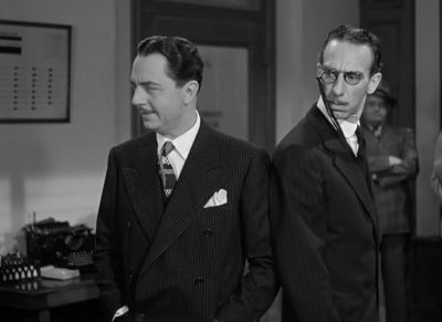 There's one thing about a murder case - Shadow of the Thin Man