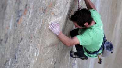 There's one way
to get across, - The Dawn Wall