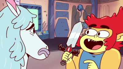 There's only one cure
for sad brain
and I've got it right-- - ThunderCats Roar