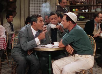 There's only one problem with a man and a woman - An American in Paris