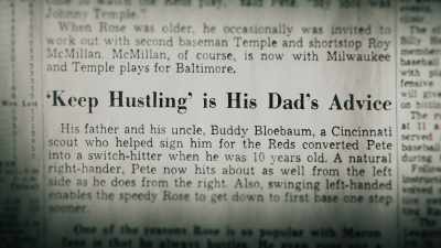 There's only one way to play, - Charlie Hustle & the Matter of Pete Rose
