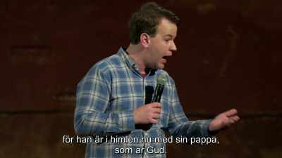 There's this other thing
called The Holy Spirit - Mike Birbiglia: Thank God for Jokes