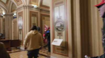 There's people carrying
the Confederate flag, - Four Hours at the Capitol
