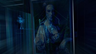 There's another portrait painted
under this one. - Smallville