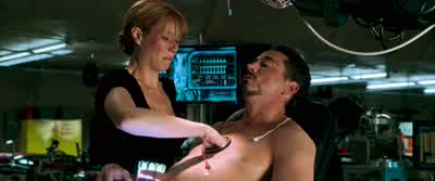 It's not pus It's an inorganic plasmic discharge from the devicenot from my body It smellsYeah it does - Iron Man
