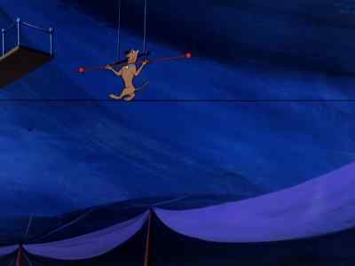 There's Scooby!
And look at what he's doing! - Scooby-Doo, Where Are You!