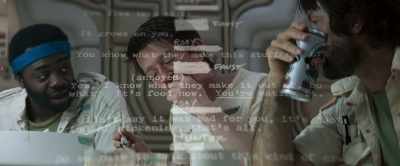 There's this shot
across the table, - Memory: The Origins of Alien