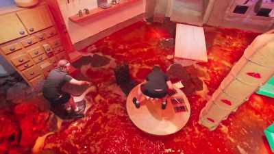 There's something about
those tuxedo t-shirts - Floor Is Lava
