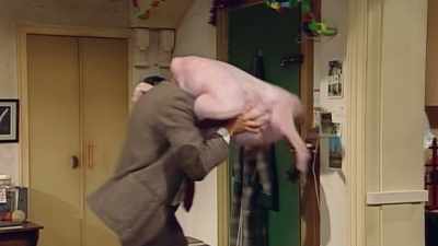 'There's something...
He came from somewhere else.' - Happy Birthday Mr Bean