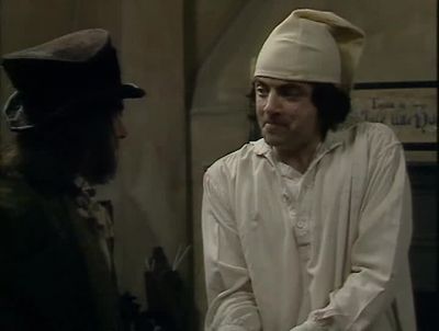 There's something in this stocking from me - Blackadder's Christmas Carol