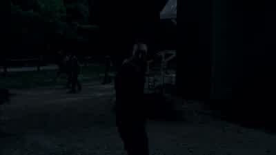 There's something-- there's someone outside lying in the grass. - The Walking Dead