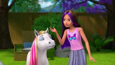 There's something
very fishy about her. - Barbie: A Touch of Magic
