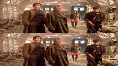 There's still a billion billion Daleks up there attacking - "Doctor Who" The Day of the Doctor