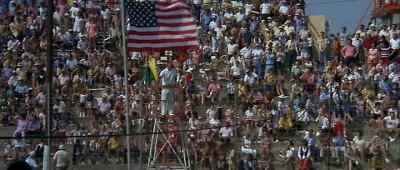 There's the caution flag.
Goin'to yellow. - The Last American Hero
