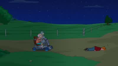There's the old place. - Futurama