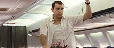 There's the passenger he stabbed - United 93