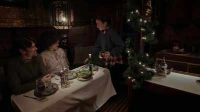 There's these things
you can put in - Christmas on Mistletoe Lake