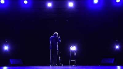 There's three separate ads - Lewis Black: Thanks for Risking Your Life