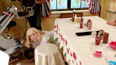 There's two exit signs.
[ Chuckles ] - At Home with Amy Sedaris
