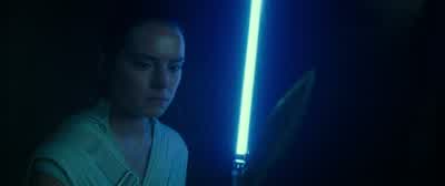 There's writing on itPerhaps I can translateOh The location of the wayfinderhas been inscribed upon this daggerIt's the clue that Master Luke was looking forAnd Where's the wayfinderI am afraid I cannot tell you20 3 fazillion languages you can't read - Star Wars: Episode IX   The Rise of Skywalker