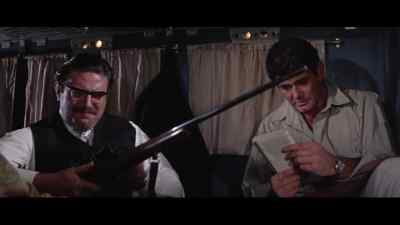 These are beautiful rifles you
possess, Mr. O'Brien - Sands of the Kalahari