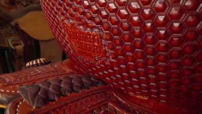 These are breeching straps
for the back of a mule. - How To Build a Sex Room