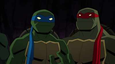 These are my brothers, Raphael,
Donatello and Michelangelo. - Batman vs Teenage Mutant Ninja Turtles