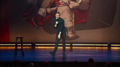 "These are dick glasses.
They're dick shoes. - Andrew Santino: Home Field Advantage