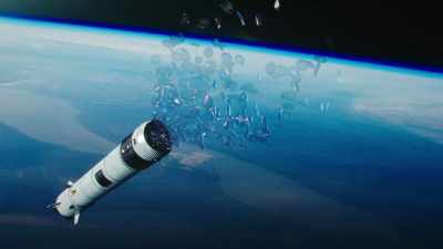 These are interstellar sailing
ships propelled by light. - Cosmos: Possible Worlds