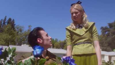 These are just white roses
that have been painted blue. - The Blue Rose