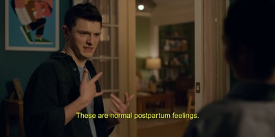 These are normal postpartum feelings. - Accused