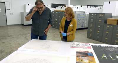 These are some architectural plans
that date back to the late 1930s - Adventure Thru the Walt Disney Archives