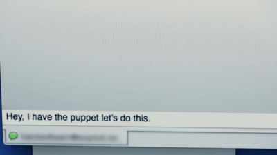 These are the exact words
from our live text exchange, - Cyberwar