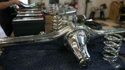These are very common
to use on lowriders - Shorty's Dream Shop