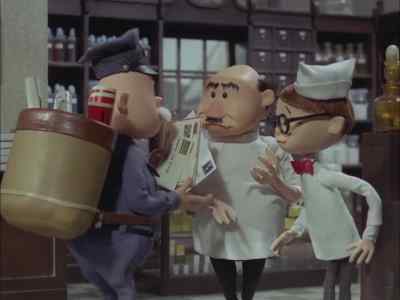 These are for you,
Mr. Kronkite. - Mad Monster Party?