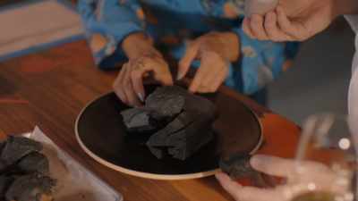 - These beautiful
blackened onions - Eva Longoria: Searching for Mexico