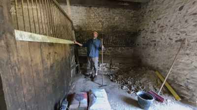 These bits of metal would
have been put over here - Escape to the Chateau: Make Do & Mend
