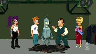 These boys must have
hero in their bones. - Futurama