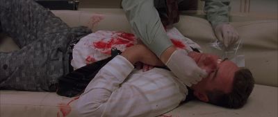 These burns indicate that they used silencers - The Boondock Saints