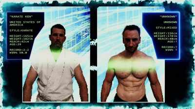 These combatants are both
looking to make their name - The Circuit 4: Faith Fighter