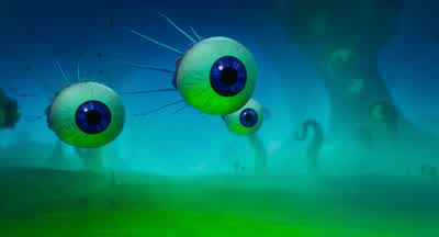 These creatures look friendly enough, huh? - The SpongeBob Movie: Search for SquarePants