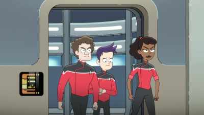 These creepy Delta Shift guys
have always - Star Trek: Lower Decks