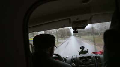 These days, attacks happen
all across the city. - 20 Days in Mariupol