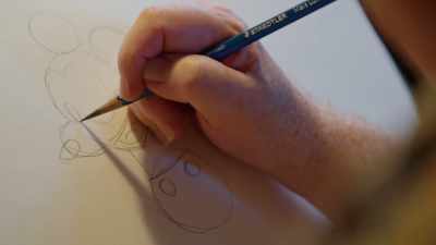 These days, to do
a new hand-drawn Mickey project, - Mickey: The Story of a Mouse